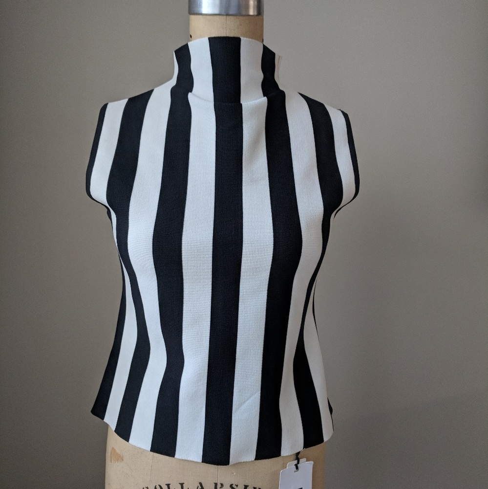 NEW Hoyugo High Neck Fitted Top